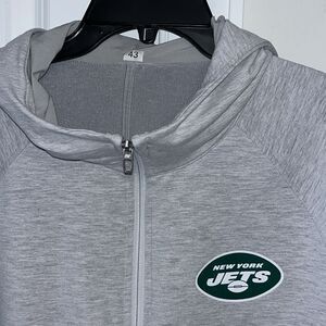 Lululemon Team Issue New York Jets Zipper Hoodie hooded sweatshirt Caden Davis